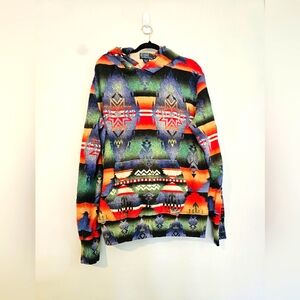 Aztec Men's Ralph Lauren Hooded Sweatshirt